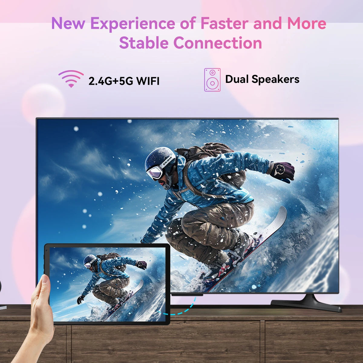BUFO KB1001 10.1 Inch A333 Five Core Tablet 20GB(3+17G) RAM 64GB ROM Android 16 Go 800*1280 HD LCD Screen 6000mAh Battery Dual Camera Widevine L1 TF Card Up to 1TB Tablet PC